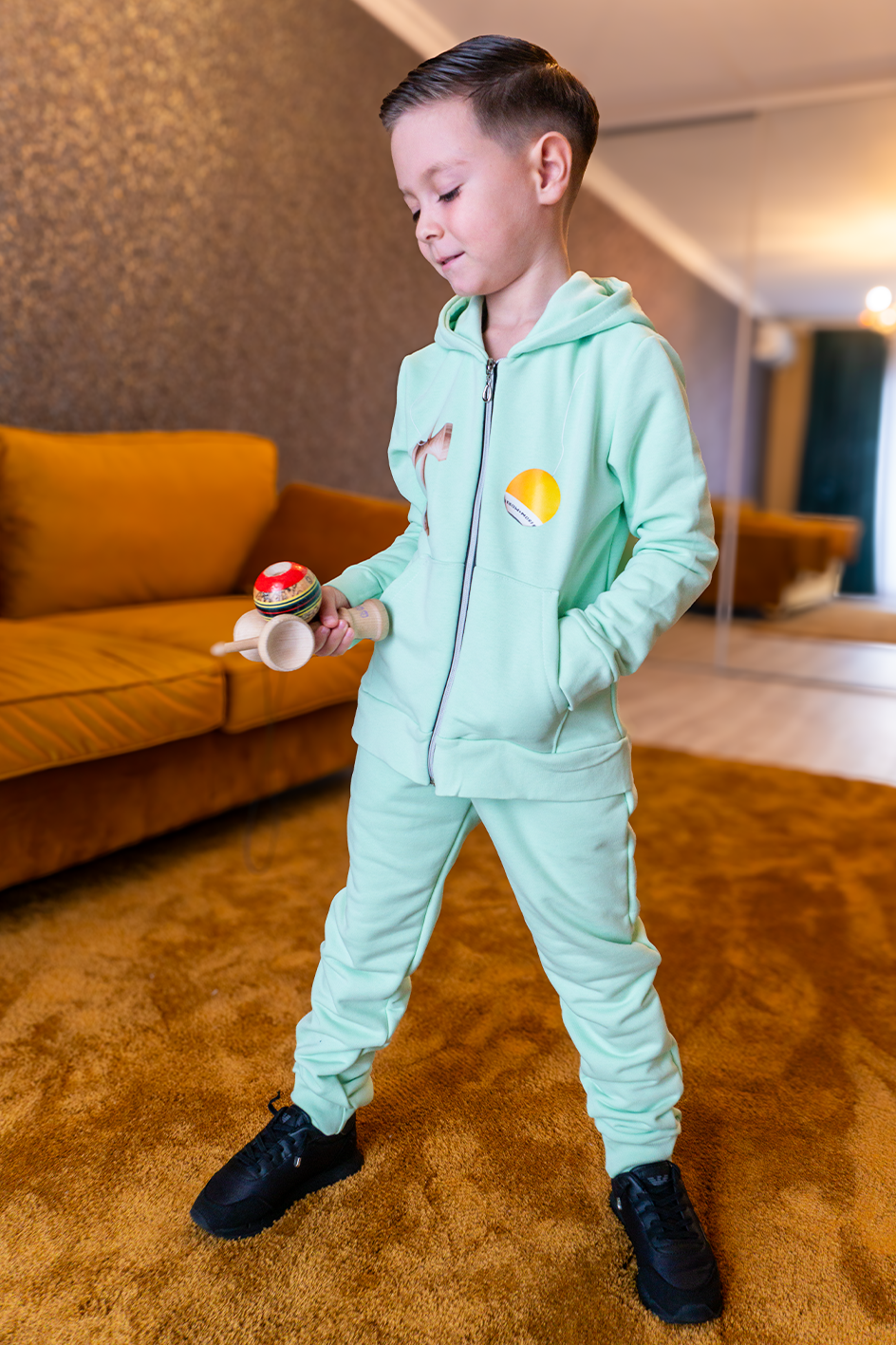 Allenamento di Kendama